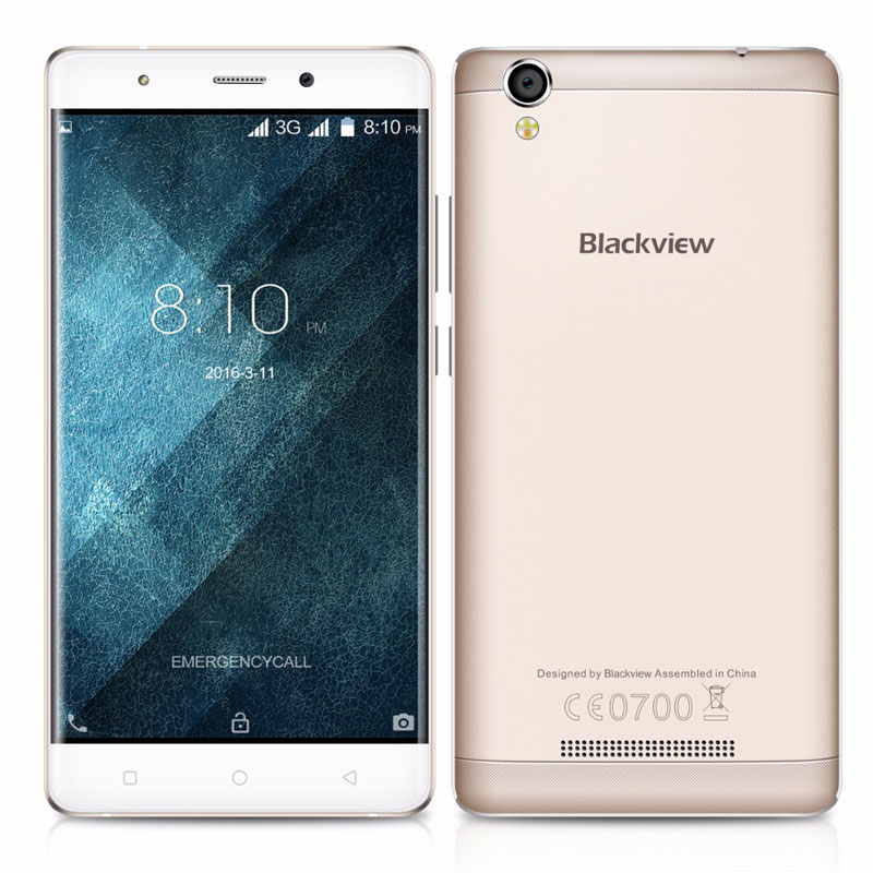 Blackview A8 5" 1G RAM 8G ROM MTK6580A Quad Core Mobile Phone Android 5.1